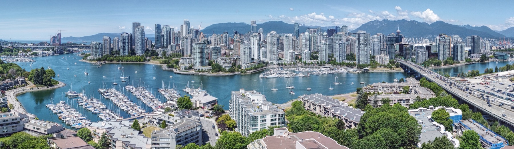 False Creek towers in 2025